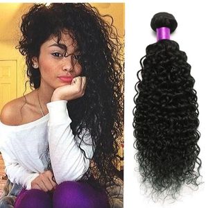 Brasiliansk kinky curly jungfruhår 3 bunthandlar 100% mänskligt hårväv 8a obearbetat jungfruligt hår jungfru brasiliansk vågig väv online