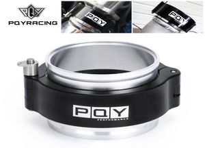 PQY Clamp System Assembly Exhaust Vband Clamp Quick Release For 25quot 63mm OD Exhaust Intercooler PipTurbo PQYVCE06BKQ7520635