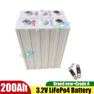 16pcs LifePO4 200AH 3,2 В 180AH Батарея для DIY 12 В 24 В 48 В 400AH Power Electrical Devices UPS Solar Panel Bank