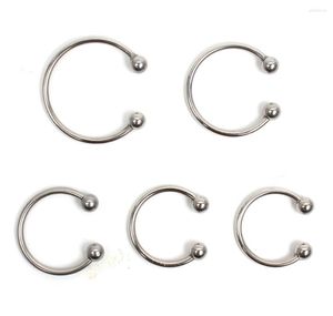 Cockrings Penis Ring Delay Ejaculation Sex Toys For Men Adult Products Stainless Steel Semi-circular Cock Rings