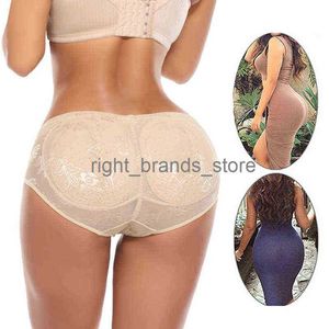 Modelador corporal feminino modelador de bumbum acolchoado calcinha bumbum realçador de quadril bumbum falso roupa íntima modeladora emagrecedora calcinha push up 0213V23