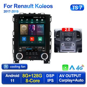 Android 11 Player Pionowy Tesla Screen Car DVD Radio Radio Navigation dla Renault Megane 4 Samsung Koleos Talizman 2017-2019