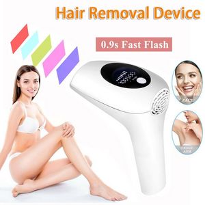 Beauty Items 900000 Blitze Schmerzlose Laser-Haarentfernungsmaschine Laser-Epilierer Haarentfernung Permanenter Bikini-Lippen-Achsel-Arm-Trimmer Elektrischer Depilador-Laser