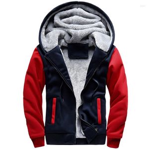 Мужские толстовка бренда хорошая зимняя толстовка для толстовки Wadded Jacket Fleece Coat мужчина с утолщением