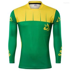 Гоночные куртки Lairschdan Men Men Bicycle Jersey Осень MTB Bike Рубашки с длинным рукавом велосипедная одежда Outdoor Pro Team Top Ropa