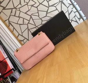 Versatile Genuine Leather luxury messenger bag women crossbody shoulder bags designer cosmetic bag Diamond Lattice clutch purses luxury designer handbags