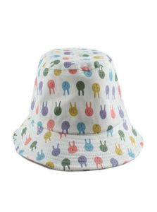 Czapki czapki ochronę UV Summer Baby Sun Hat Panama Kids Bucket Hat Cartoon Infant Toddler Cap Boys Girls Beach Hat T2209075870263