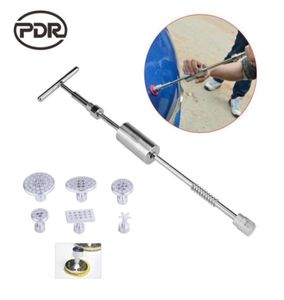 PDR Car dent repair tool kit 2in1 slide hammer with 6pcs Aluminum glue tabs use for Paintless auto body dent removal tools22938397288991