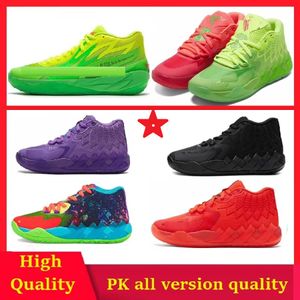 Buty do koszykówki Sport Shoe Trainner Sneakers Purple Black Red Grey Grade School Lamelo Ball MB1 Rick Morty Men 2023 Queen City MB 2