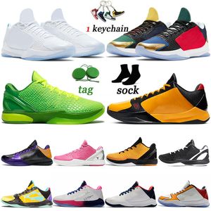 kobe basketball shoes kobes 6 grinch rings mamba shoe Prelude Protro 5 Alternate Bruce Lee Del Men Mambacita Big Stage Chaos trainers men outdoor sport sneakers