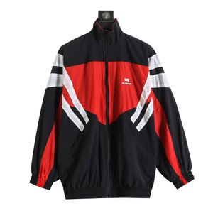 2024 Cycling Tracksuit Sporty B Jacket Men Women Windbreaker Jackets Men Unisex College Waterproof Coats Bb Paris High Street