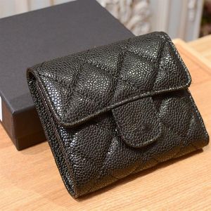 Frankrike Luxury Top Fashion C Designers Leather Women's Men Card Holder Credit Wallet Coin Purse Money Clip Clutch Bags Fashion260G