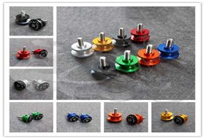 Motorcycle Swingarm Sliders Spools Swing arm screws stand Slider For ZX11 ZX1100 ZX 6R 7R 9R 10R 14R ZZR 600 1400 120016511451