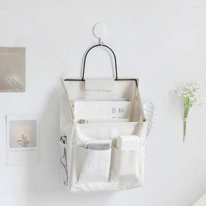 Storage Boxes 1 Set Hanger Organizer Bag Useful Double-sided Net Pockets Door Behind Seamless For Bedroom