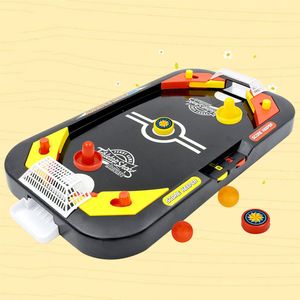 Air Hockey Hockey Game Tabletop Air Air Battle Toys Akcesoria Fast Sling Puck Desktop Slings Zwycięzca meczów planszowych Family Ice Set 230213