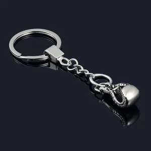 An￩is -chave 1pc Luvas de boxe personalizadas Metal Key Chain Chain Chain Key Ring Pingente Chavechains Creative Keychains