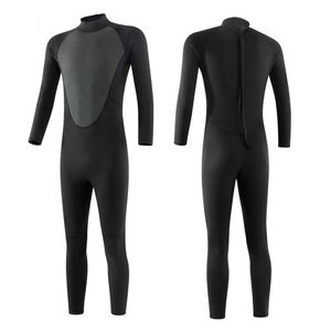 Грубчатники Drysuits Men Fult BodySuit гидрокостюм 3 -миллиметровый дайвинг эластичный плавание для серфинга сноркорболинг каякинга спортивная одежда мокрый костюм 230213