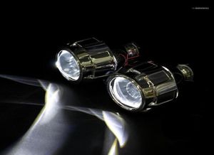 Annat belysningssystem 25 tum HID CLEAR PROJECTOT LENS SILVER SHOUD HEADLIGHT FIT H1 Xenon LED -glödlampa eftermontering H4 H7 Motorcykel CA4995679