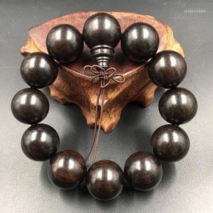 Bangle Special Black Sandalwood Buddha Beads Ebony Men And Women Jewelry Bracelet