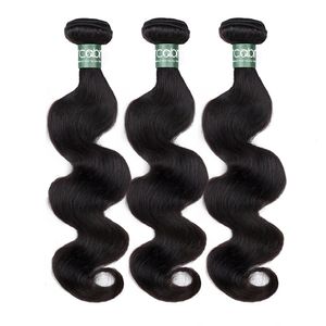 Lace S Aircabin Brazilian Body Wave Human Hair Pacotes Remy S 832 polegadas 134 Teas 230214