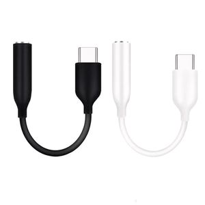 Tipo C 3.5 Jack Adattatore per cavo auricolare USB C a 3.5mm Adattatori per cuffie AUX Per SAMSUNG Galaxy S20 NOTE 9 10