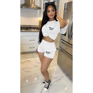 Designer Women Letter Print Tracksuits Usuits Outfits Top-shirt Summer Short Short-Short Sump-Sports Sports Joggers Abito