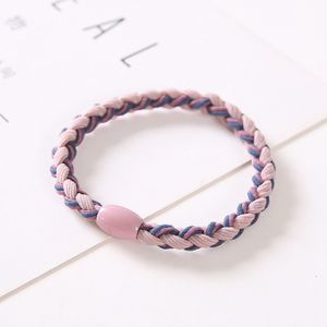 Double Color Comparating Weave Hair Ribbon Simples Girl Girl Bairring