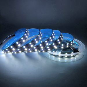 Tiras de LED flex￭veis LUZES DC 12V RGB DUPLA LINHA HIGH BRITGHTNESS SMD5050 600 LEDS IP65 IMPORTAￇￃO DE FITA DE 5M DE 5M