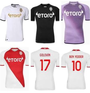 Monaco Soccer Jerseys implo Minamino Camara Camara Ben Yedder Boadu Jean Lucas Maillots Diop 22 23 Henrique Fabreags Golovin