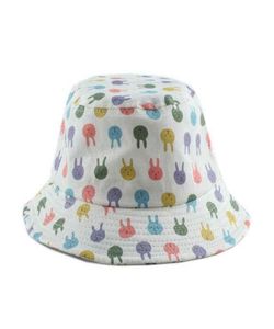 Czapki czapki ochronę UV Summer Baby Sun Hat Panama Kids Bucket Hat Cartoon Infant Toddler Cap Boys Girls Beach Hat T2209079797195