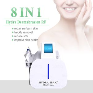 Attrezzatura di bellezza multifunzionale Microdermoabrasione diamante Macchina per la cura del viso Scrubber per la pelle Hydra Acqua Radiofrequenza frazionaria Dispositivo per il viso Rimozione delle rughe