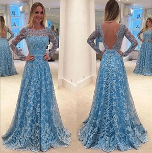 Casual Dresses Fashion Women Lady Lace Evening Party Ball Prom Gown Dress Formal Wedding Long Sleeve Mesh