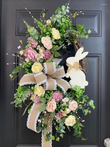 Flores decorativas festival criativo grinaldas da porta de pásco