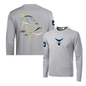 Utomhus T-shirts Oceanic Gear Fishing Clothing Men Long Sleeve UV Protection Sweatshirt Outdoor Upf50 Sunblock Fishing Shirt Camisa de Pesca 2022 J230214