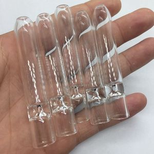 Neueste innovative Pyrex Thick Glass Dugout Smoking Catcher Taster Bat One Hitter Portable Dry Herb Tobacco Preroll Roll Cigarette Holder Filter Pipes Tube DHL