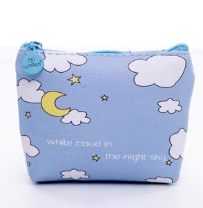 Cartoon creatable coin purse bags kids candy color money wallet children mini cute card holder