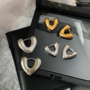 Hoop Earrings 2023 Lovely Design Love Heart Earring For Women Girls Party Wedding Arrive Trendy Jewelry Gifts Eh1994