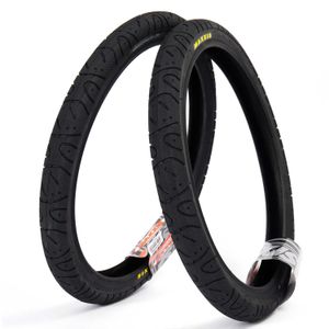 2PCS MAXXIS HOOKWORM Fahrraddraht Drahtreifen 20 x 1,95 | Schwarze MTB-Mountainbike-Reifen 0213