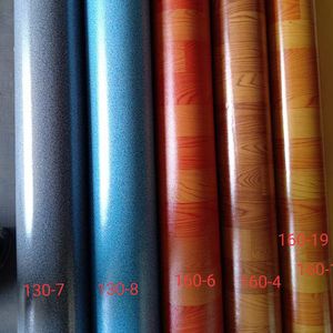 Wall Stickers Factory wholesale floor leather PET wide filament cloth leather thickened wear-resistant waterproof household engineering leather