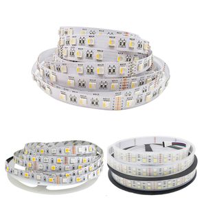 Strisce LED 5050 RGB che cambiano colore Strisce LED flessibili DC 12V 5M 600LED Nastro impermeabile DC12V/6A Alimentazione per camera da letto Cucina Decorazione domestica Ora Crestech