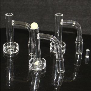 Wasserpfeifen-Kontrollturm XL, Terp-Slurper-Quarz-Banger-Set mit abgeschrägter Kante und Glas-Marmor-Vergaserkappensäule. Für Wasserbong-Aschefänger aus Glas