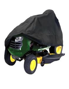 182x111x116cm Zwarte waterdichte Riding Lawmower Tractor ATV Cover UV Protection Outdoor Storage3404804