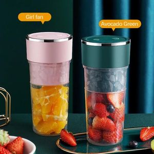 Portable Fruit Blender Tools USB Chargeable Mixer Electric Juicer Machine Smoothie Blender Mini Food Processor Cup Juice Blenders Drinkware