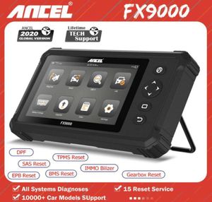 ANCEL FX9000 OBD2 CAR診断ツールフルシステム自動車スキャナーコードリーダーSASオイルリセットエアバッグスキャンツール2126120