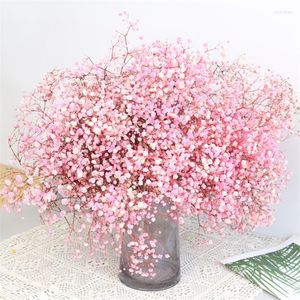 Decorative Flowers 160g Big Bunch Preserved Gypsophila Natural Dried Flower Fresh Baby's Breath Bouquets Gift Wedding Decoration Easter