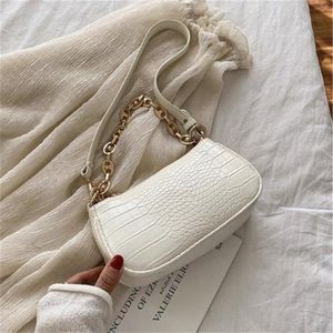 Modne torby bagietki mini crocodyle wzór skórzane torby na ramię dla kobiet designerka luksusowa torebka żeńska podróż TOTE210S