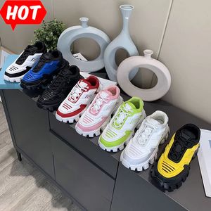 Cloudbust Thunder Knit Tyg Running Shoes Platform Sneakers 19fw Lates P Luxury Designer Shoe Light Rubber Sole 3D Men Women Runner Sports Trainers Sneaker