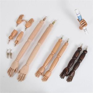 15style Wood Female Male Kids Hand Art Mannequin Body Child Arm Accessories For Cloth Model Props Display E152