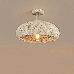 Ceiling Lights Nordic Simple Wind Spot Yellow Room Lamp Japanese Wabi Sabi Clothing Apartment Corridor Decoration Lighting