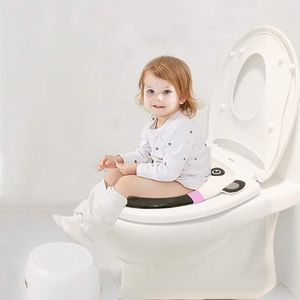 Coprisedili Arrivo Bambini Panda Vasino Cuscino per sedile Pieghevole Neonati maschi Ragazze Bambino Viaggio Uso domestico Vaso imbottito pieghevole Toilette 230214